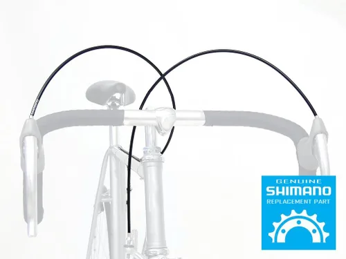Vista 4 de SHIMANO Juego de cables de freno estándar universal, para MTB o bicicletas de carretera