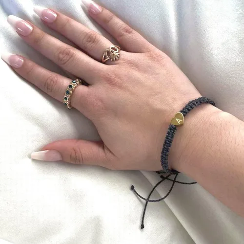 Vista 2 de Bracelets for Women A-Z Charm Bracelet for Dainty Christmas Birthday Gifts for Teen Girls Valentine's Day Gift for Her