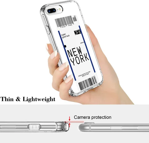 Vista 6 de ICEDIO - Funda para iPhone 8 Plus (49-95)