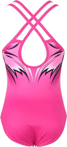 Vista 11 de MODAFANS Leotardos de gimnasia para niñas brillantes para bailar ballet, pantalones cortos con espalda cruzada