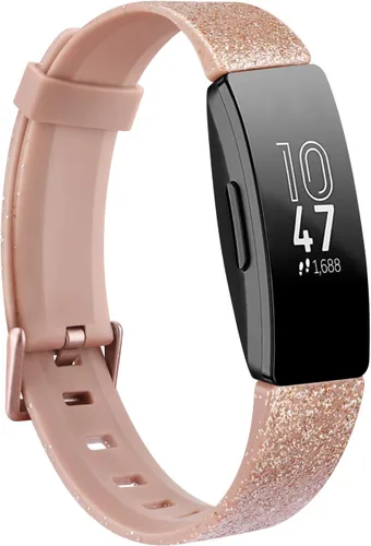 Vista 2 de AK Pulseras de TPU suaves compatibles con Fitbit Inspire 2/Fitbit Inspire HR/Fitbit Inspire/Fitbit Ace 2, correas deportivas impermeables