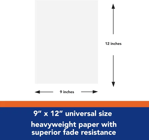 Vista 3 de Papel de construcción Tru-Ray Heavyweight