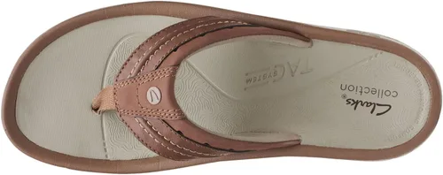 Vista 7 de Clarks Men's Wesley Post Flip-Flop