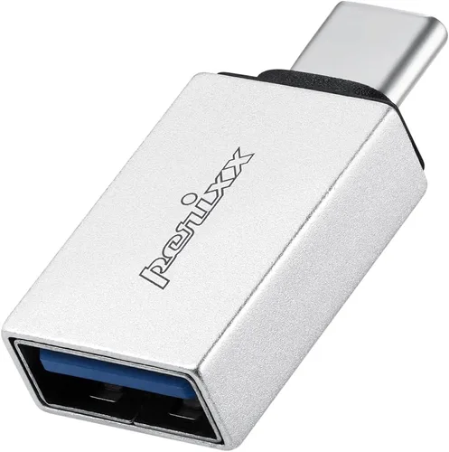 Vista 8 de Perixx PERIPRO-403 - Cable USB tipo C macho a USB-A hembra de 1 pie - Especificaciones USB2.0 para conexión de teclado y mouse con teléfono