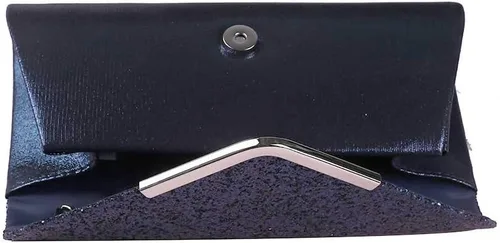 Vista 5 de KALAIEN Bolsos de mano tipo sobre para mujer, con purpurina, para bodas y fiestas