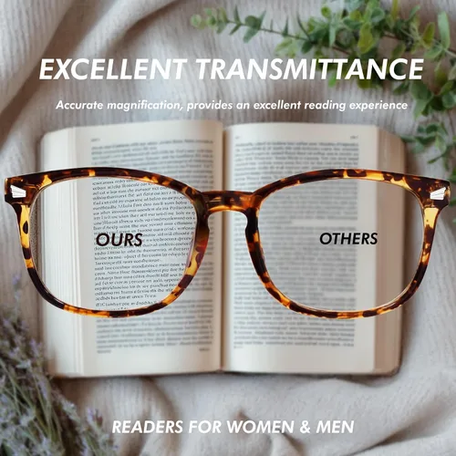 Vista 6 de Lentes de lectura para mujeres y hombres, lectores de luz azul para hombres y mujeres
