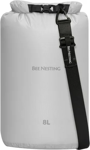 Vista 38 de Bee Nesting Juego de bolsas secas ultraligeras para mochileros, saco seco impermeable para camping, senderismo, motocicleta, saco de cosas ligeras