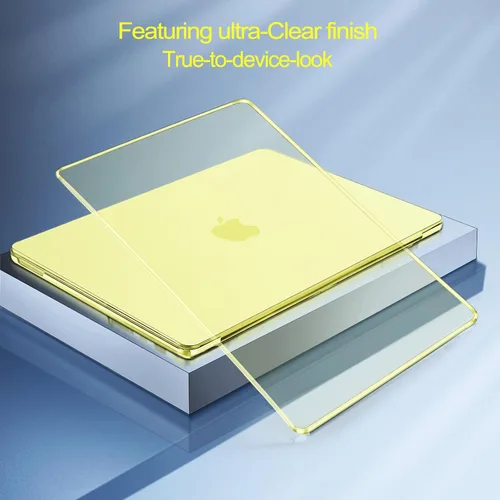 Vista 2 de MOSISO Compatible con MacBook Neo Case 13 pulgadas 2026 A3404 A18 Pro Chip Cristal cítrico