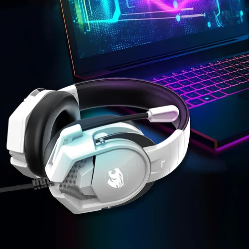 Vista 8 de A88 Gaming Headset with Microphone, Stereo Wired Noise Cancelling Over-Ear Headphones with Mic for Pc, Ps5, Xbox One Series X/s, Ps4, Computer