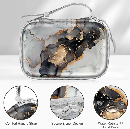 Vista 4 de FINTIE Funda para etiquetadora compatible con Phomemo D30 D35, NELKO P21, SUPVAN E10, NIIMBOT D11 D110, JADENS D110, ORGSTA S001 - Funda