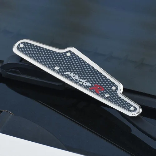 Vista 4 de JSCARLIFE 1 par de limpiaparabrisas de coche con soporte para parabrisas, limpiaparabrisas con alerón (Negro/2)