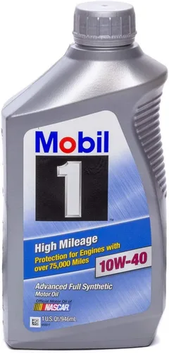 Vista 2 de Mobil 1 103536 10W-40 Aceite de Motor de Alto Millaje - 1 Cuarto (Paquete de 6)