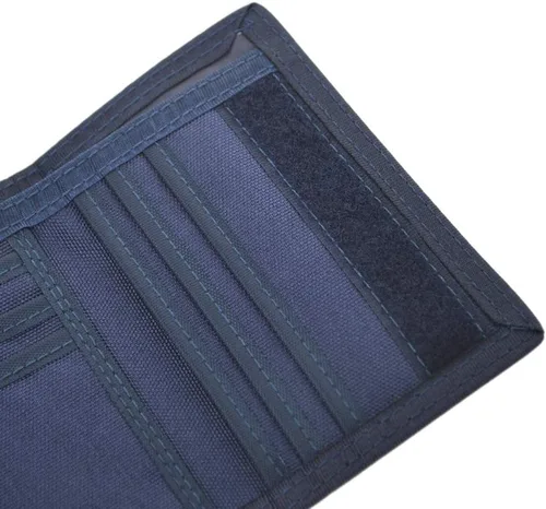 Vista 8 de TOPTIE Billetera triple para hombre, estilo casual, con 7 ranuras para tarjetas de crédito, capacidad extra, Negro