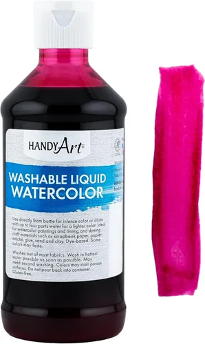 Vista 30 de Handy Art Pintura líquida lavable para acuarela, juego de 10