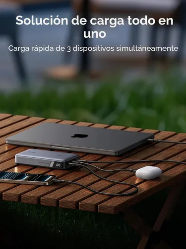 Vista 4 de UGREEN Nexode - Batería externa de 100 W, 20000 mAh, PD Fast para MacBook (paquete de 2)