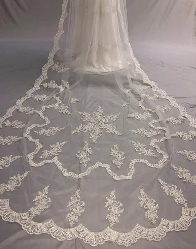 Vista 2 de Faiokaver - Vela de boda con peine, color blanco marfil, 1 piso