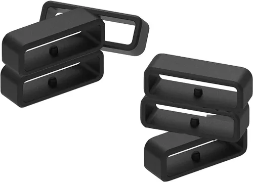 Vista 2 de 6 unidades de correas compatibles con Garmin Approach S10/S20/S60/S5/S6/Forerunner 255 265 965 955/Venu 3 2/Vivoactive 4 anillos de sujeción