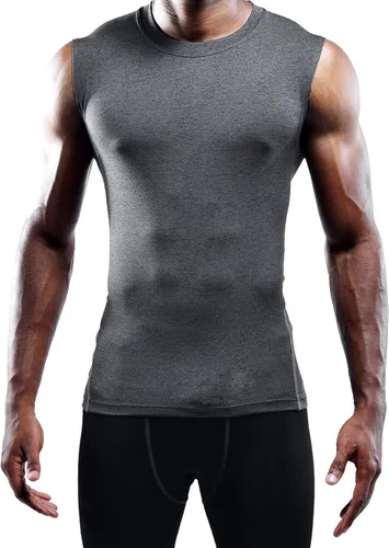 Vista 5 de NELEUS Paquete de 3 camisetas de compresión Dry Fit para hombre