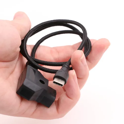 Vista 3 de Cable de alimentación D-Tap a USB tipo C para motor TILTA Nucleus Nano II Convertidor SDI pequeño