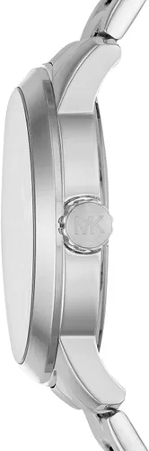 Vista 2 de Michael Kors Reloj Vonn MK8669 de acero inoxidable para hombre, plateado, Movimiento de cuarzo