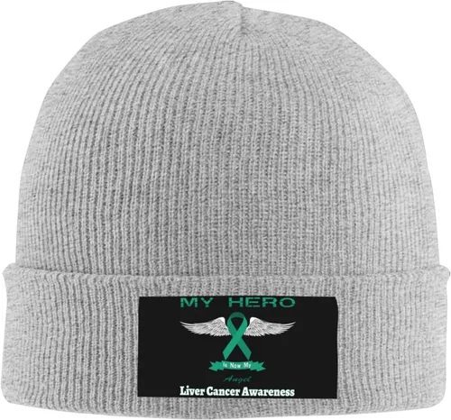 Vista 2 de Beanie Hat Unisex Stretchy Hat Soft Warmth Knit Hat Cap for Men & Women
