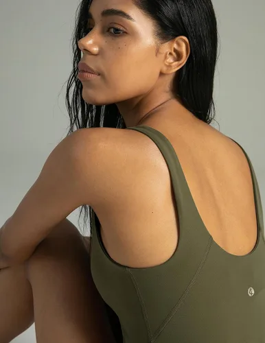 Vista 2 de Colorfulkoala Dreamlux - Body sin mangas con cuello en V para mujer