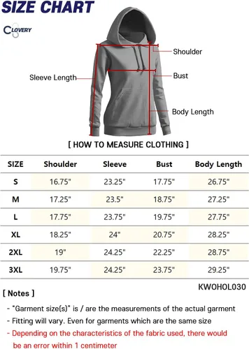 Vista 4 de CLOVERY Sudadera con capucha y bolsillo de manga larga para mujer