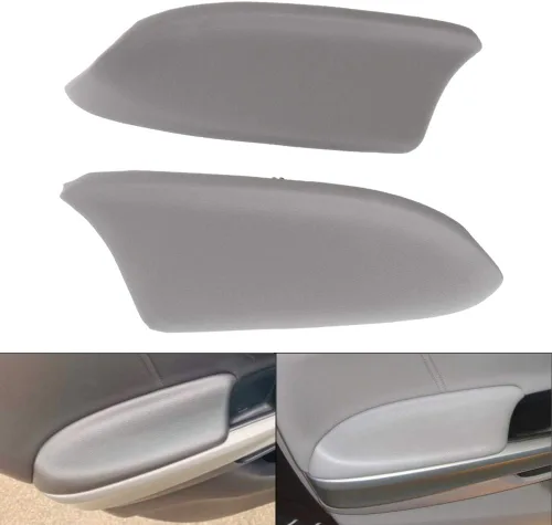 Vista 5 de LUJUNTEC Paneles de puerta delantera reposabrazos se adapta a 2008-2012 para Honda para Accord Door Armrest Gris (2PCS)