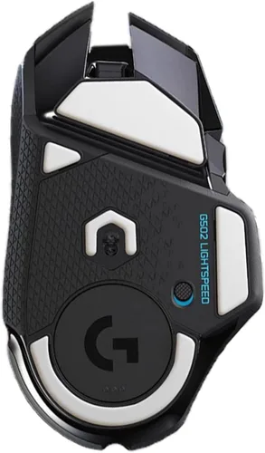 Vista 5 de Juego de 2 patines de hielo con bordes curvados redondeados para Logitech G502 Lightspeed Superlight Wireless Gaming Mouse Upgrade