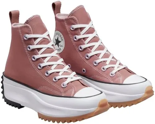 Vista 3 de Converse Tenis Run Star Hike Hi para mujer, SillínNegroBlanco
