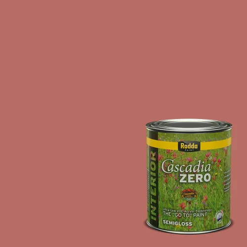 Vista 75 de Rodda Paint CASCADIA ZERO - Pintura satinada e imprimación para interiores en uno, 1 galón, Lady Flower Flor de señora