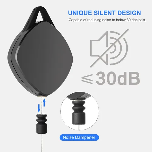 Vista 3 de DEVASO VR Cable Management, 6 Packs VR Pulley System Design for PS VR2Meta QuestOculus QuestRift SValve IndexHTC ViveVive ProVR Accessories, Cord
