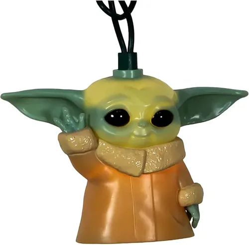 Vista 4 de STAR WARS UL 10-Light The Child Light Set