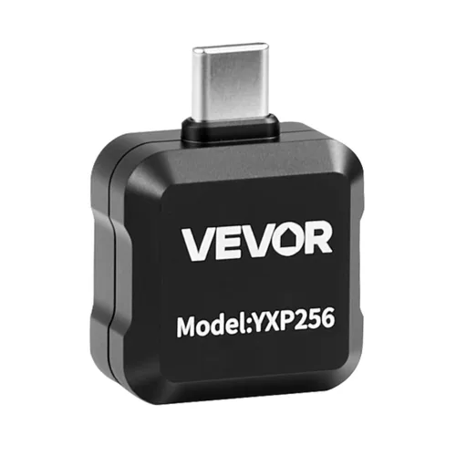 Vista 9 de VEVOR Cámara de imágenes térmicas para Android, 512 x 384 TISR Super Resolución, cámara térmica infrarroja con frecuencia de actualización de 25 HZ