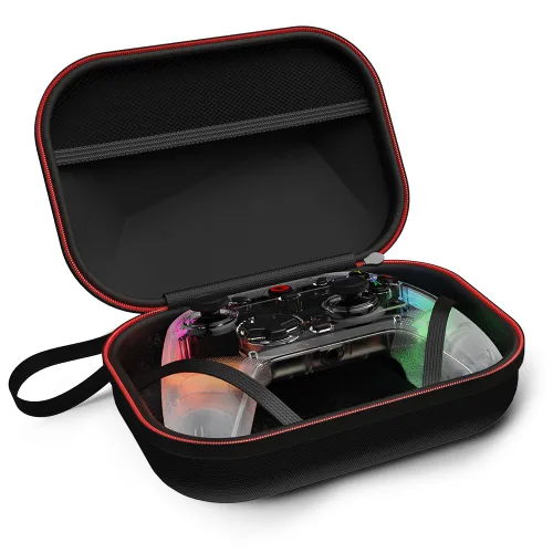 Vista 2 de GameSir GCase200 Gaming Carrying Case G7G7 SET4 Kaleid, Compatible with Original Xbox, PS, and Nintendo Switch Controllers