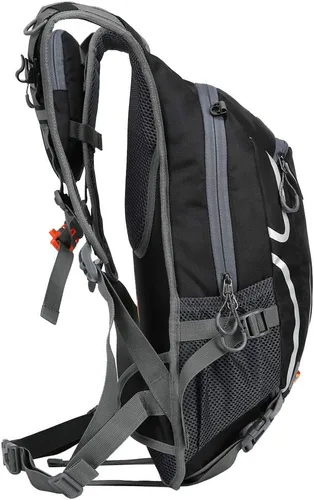 Vista 4 de Hebetag Mochila de ciclismo para bicicleta de montaña para hombres y mujeres, viajes, deportes al aire libre, motocicleta, ciclismo, equitación