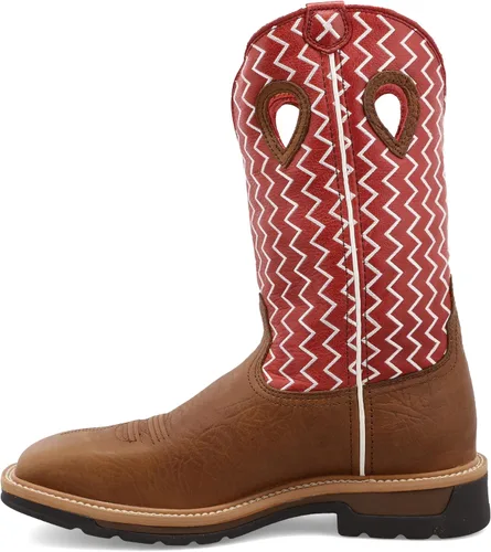 Vista 143 de Twisted X Botas Tech X para hombre de 12 pulgadas, botas occidentales casuales para hombre