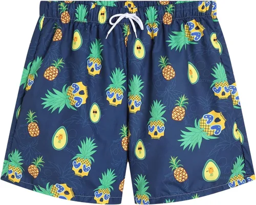 Vista 2 de Traje de baño disolvente para hombre, pantalones cortos de broma, regalo divertido para hermano, novio, despedida de soltero, fiesta en la playa