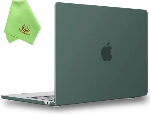 Vista 30 de UESWILL Compatible con MacBook Air de 13 pulgadas M5 M4 M3 M2 2022-2026 modelo A3449 A3240 A3113 A2681, carcasa rígida mate para MacBook Air 13.6 +