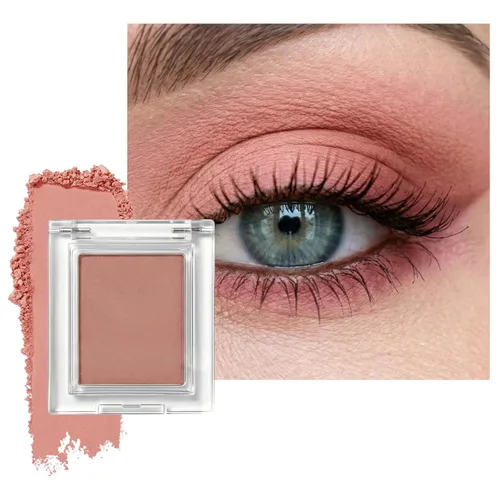 Vista 19 de Sombra de ojos mate individual, Sombra de ojos blanco hueso, Polvo ligero ultrafino, Sombra de ojos con base de imprimación iluminadora, Alto