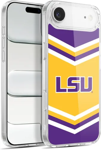 Vista 178 de Head Case Designs Funda de gel suave con licencia oficial de la Universidad Estatal de Louisiana LSU Camou compatible con Apple iPhone 7 Plus/iPhone