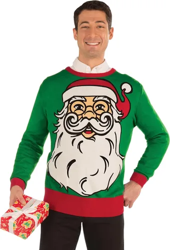 Vista 10 de Forum Novelties Suéter navideño para hombre y adulto