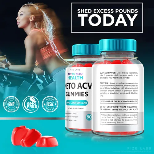 Vista 8 de Paquete de 2 gomitas ACV para Keto Health, ACV Keto Health, 750 mg de pérdida de peso avanzada ACV para Keto Health gomitas con vinagre de sidra