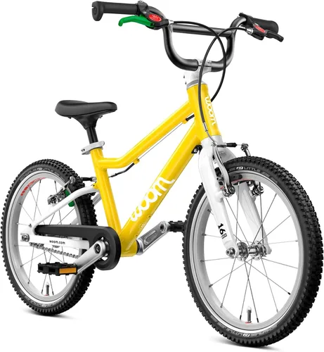 Vista 6 de woom GO 3 & GO 3 AUTOMAGIC Kids Bike, 16 Inch Lightweight, Ages 4-6 Woom Rojo