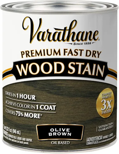 Vista 38 de Varathane 262023 - Tinte de madera prémium de secado rápido, Spring Oak, media pinta