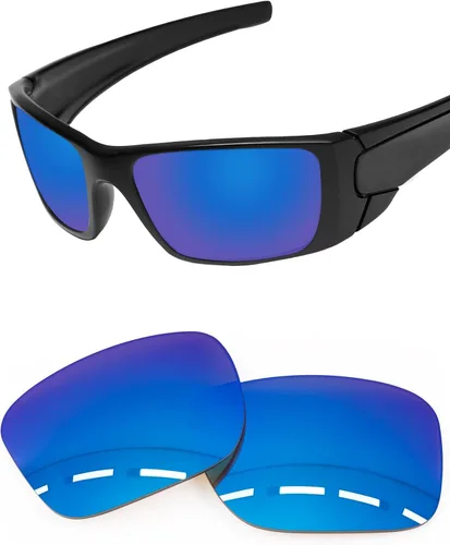 Vista 13 de 1.6MM Polarized Replacement Lenses for Oakley Fuel Cell OO9096 Sunglasses Iridium negro - Policarbonato polarizado