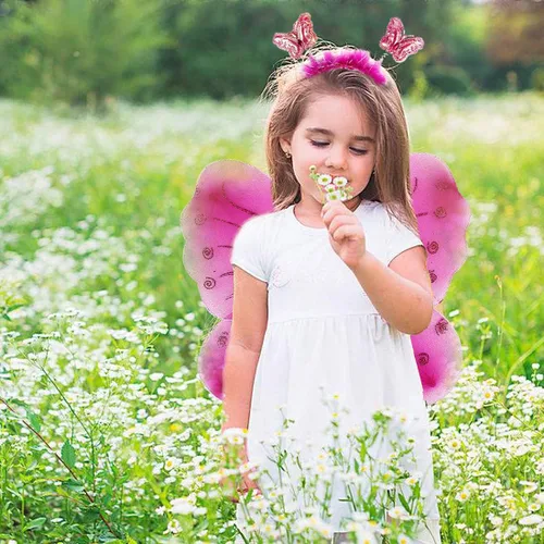 Vista 8 de Acecharming Disfraz de hada para niñas de 3 a 8 años