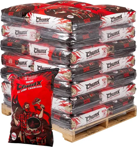 Vista 10 de Jealous Devil Chunx XL Lump Charcoal, 100% All Natural BBQ Hardwood