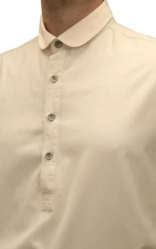 Vista 2 de Historical Emporium Edwardian - Camisa de vestir con cuello redondo para hombre