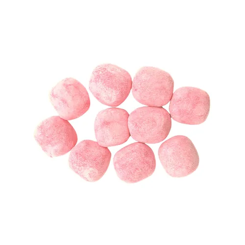 Vista 6 de Needzo Caramelos masticables Bon Bons de color rojo cereza, dulces de tamaño de bocado, lindo relleno de calcetín de Navidad, paquete de 3
